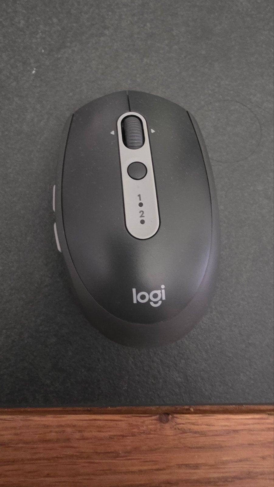 Logitech M590 dual-channel, Computers en Software, Muizen, Ophalen, Rechtshandig, Muis, Gebruikt