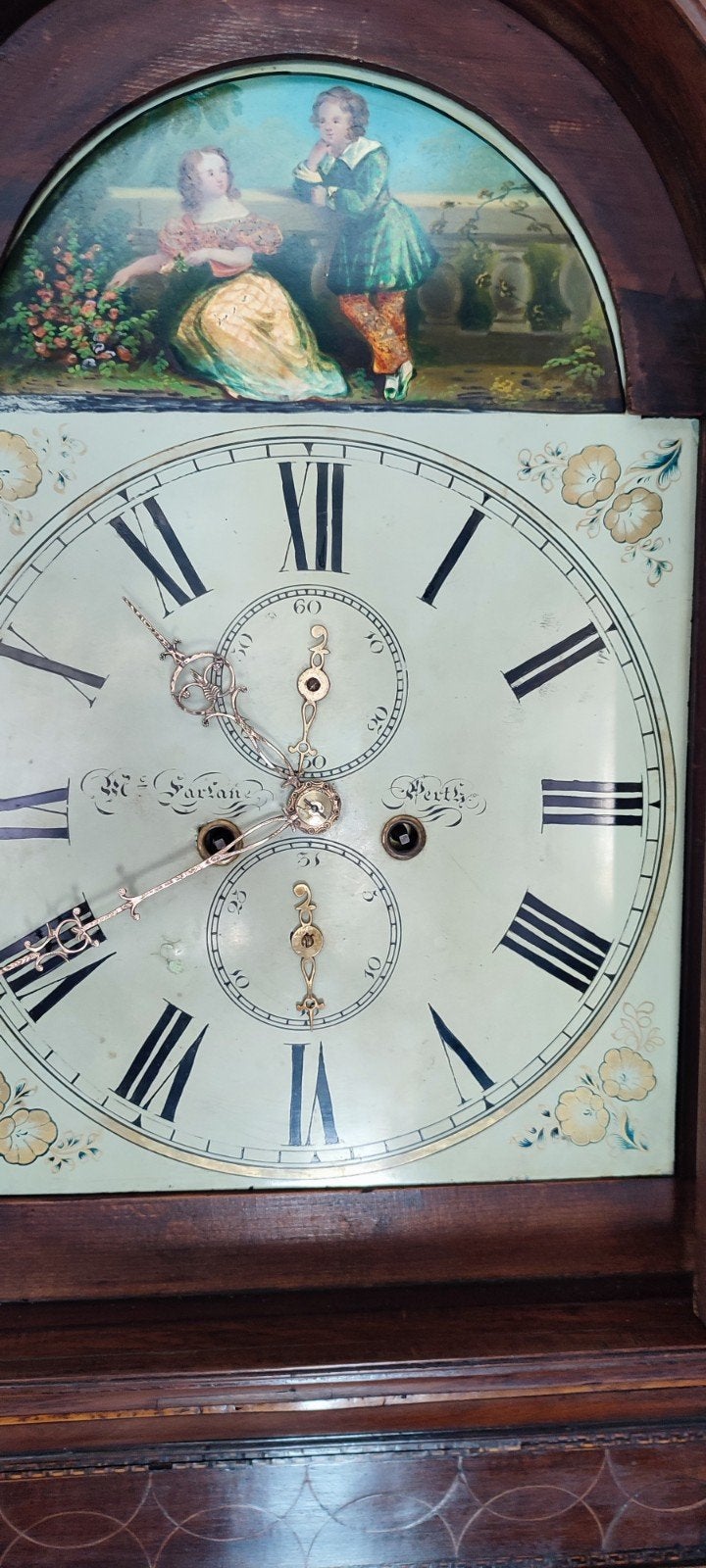 Engelse🇬🇧 staande klok 1830, Antiek en Kunst, Antiek | Klokken, Ophalen