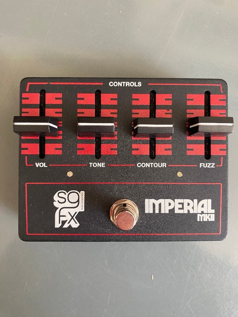 Solidgoldfx IMPERIAL MKII - FUZZ, Muziek en Instrumenten, Ophalen of Verzenden, Zo goed als nieuw, Distortion, Overdrive of Fuzz