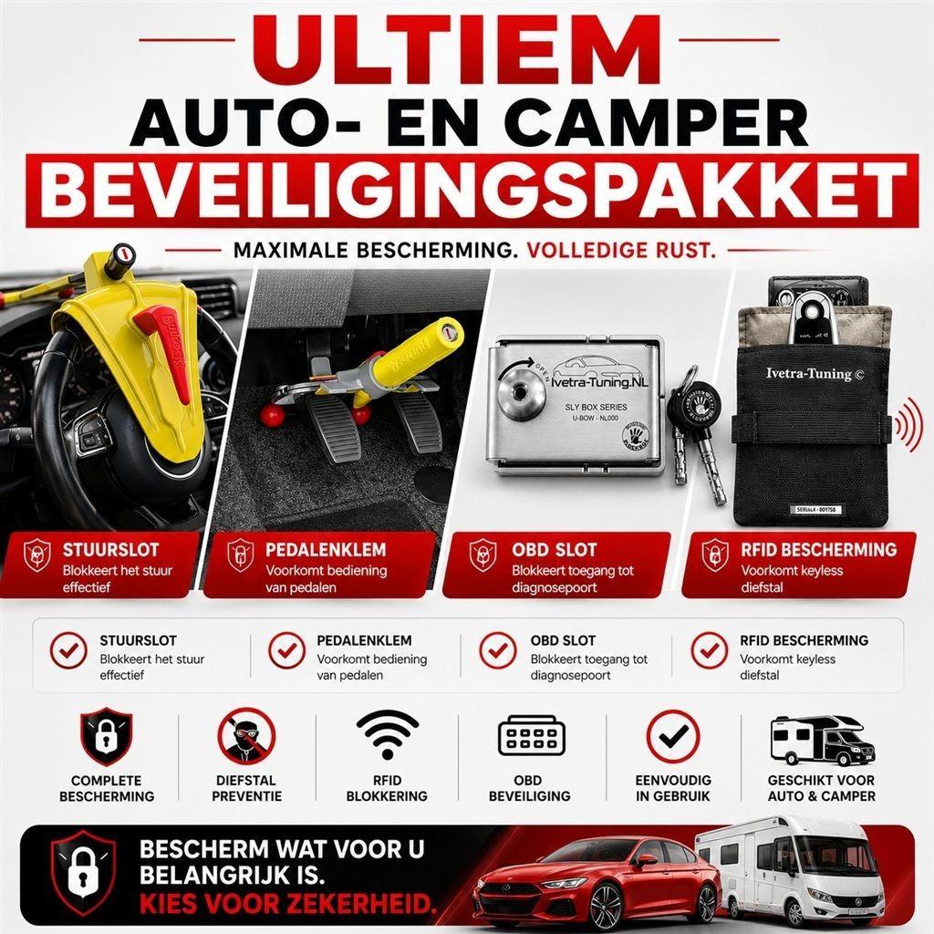 Ultiem Camper Beveiligingspakket, Envoi, Neuf