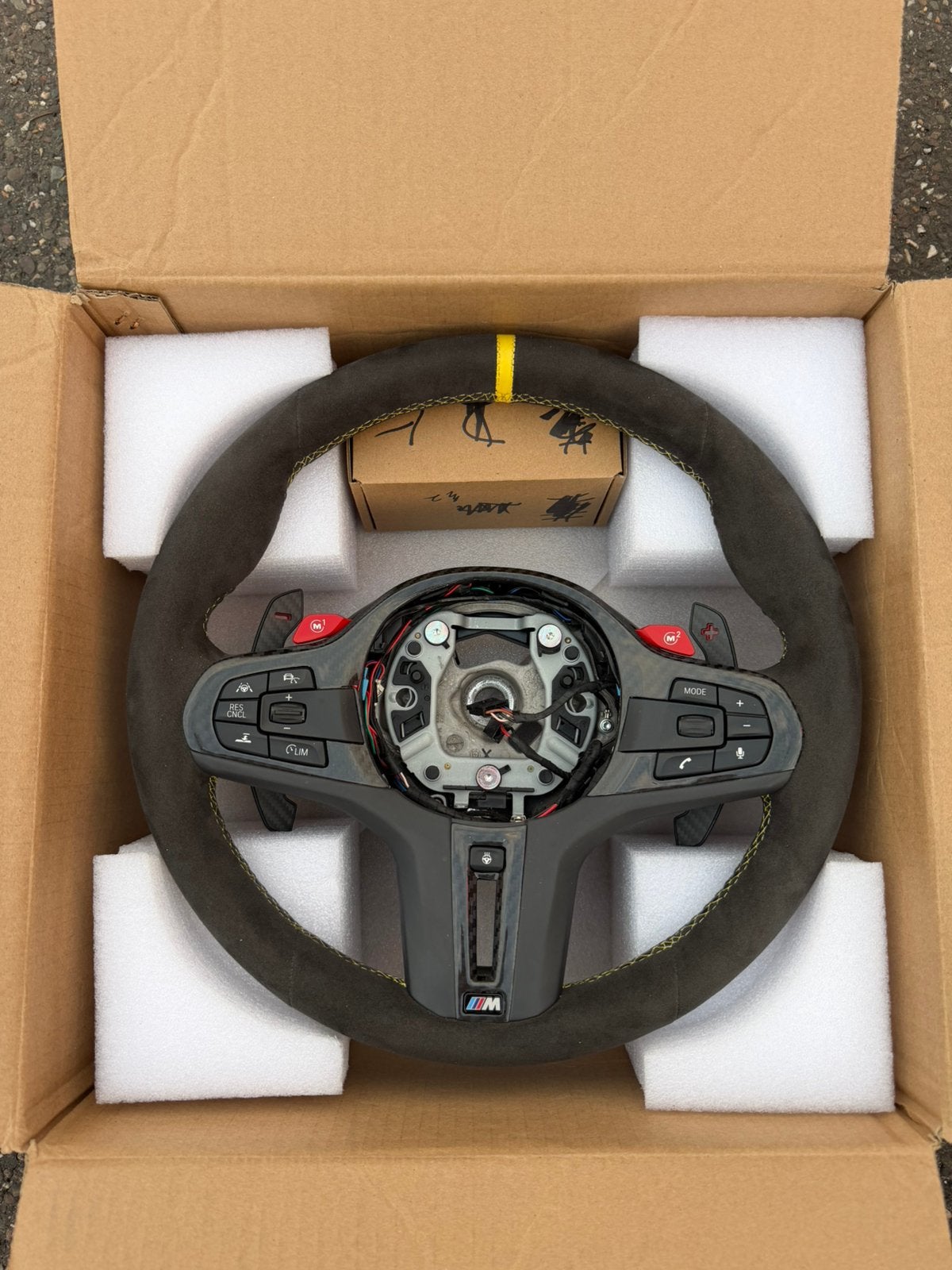 Volant Bmw Performance en carbone G30-31/G11-12, Enlèvement ou Envoi, BMW