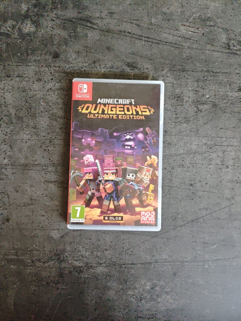 Mincaft Dungeons voor switch, Enlèvement ou Envoi, À partir de 7 ans, Aventure et Action, 3 joueurs ou plus