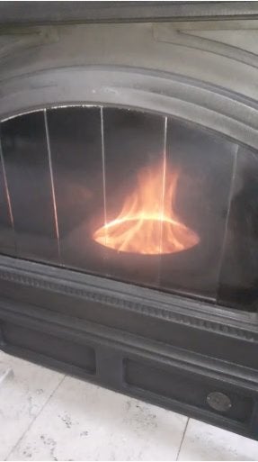 mazoutkachel efel, Ophalen, Gebruikt
