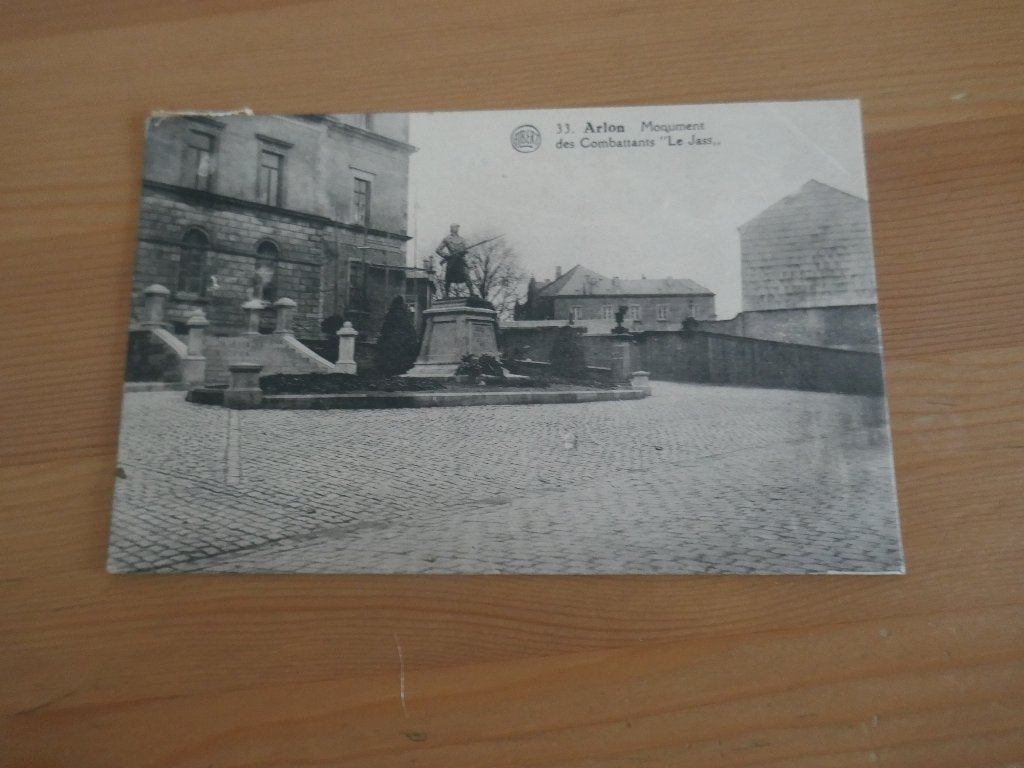 monument des combattants « Les Jass » d'Arlon, Enlèvement ou Envoi, Affranchie, Luxembourg
