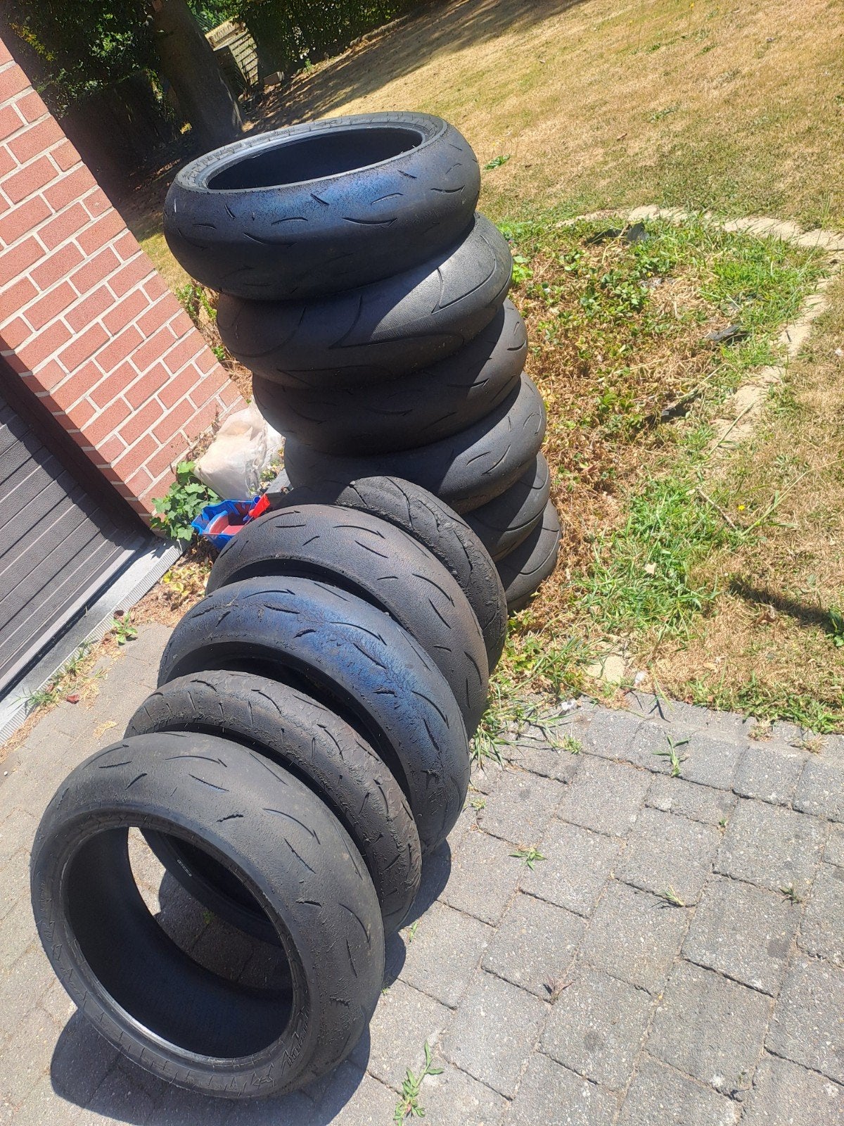 Dunlop circuit bandjes, Motoren, Ophalen
