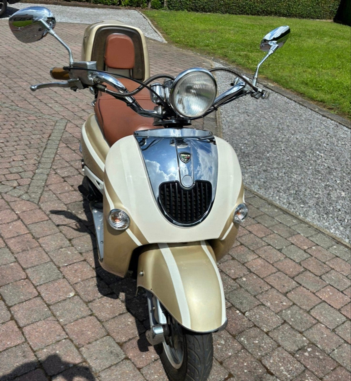 Scooter  Neco Bersolino 125cc, Vélos & Vélomoteurs, Comme neuf, Enlèvement, Essence