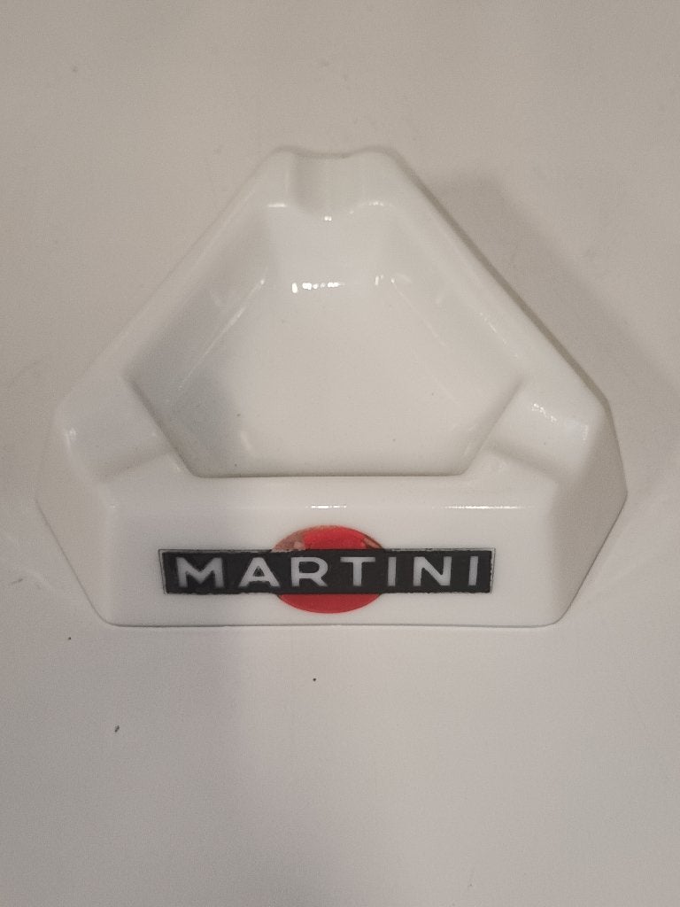 Cendrier publicitaire Martini, Panneau publicitaire, Enlèvement ou Envoi