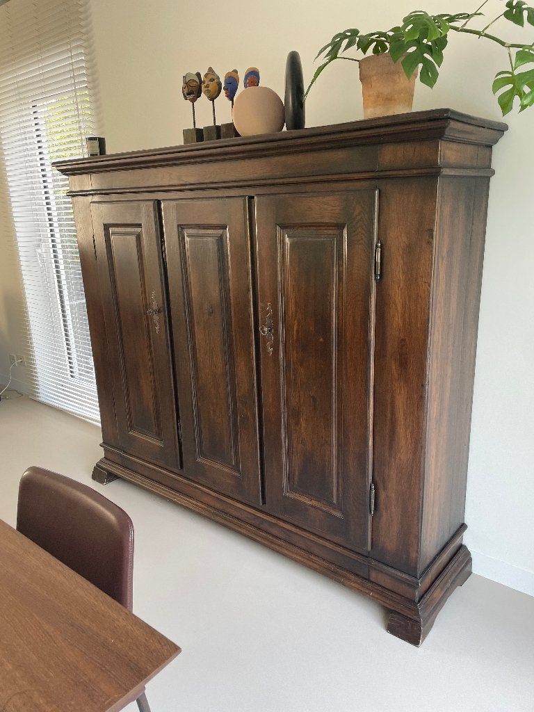 Eiken buffetkast te koop, Huis en Inrichting, Ophalen, Klassiek, 150 tot 200 cm, Eikenhout
