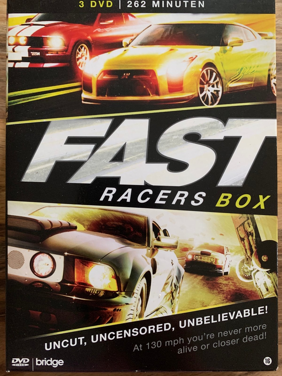 Fast racers 3 dvd’s, Ophalen of Verzenden, Zo goed als nieuw, Nederlands, Nederlands