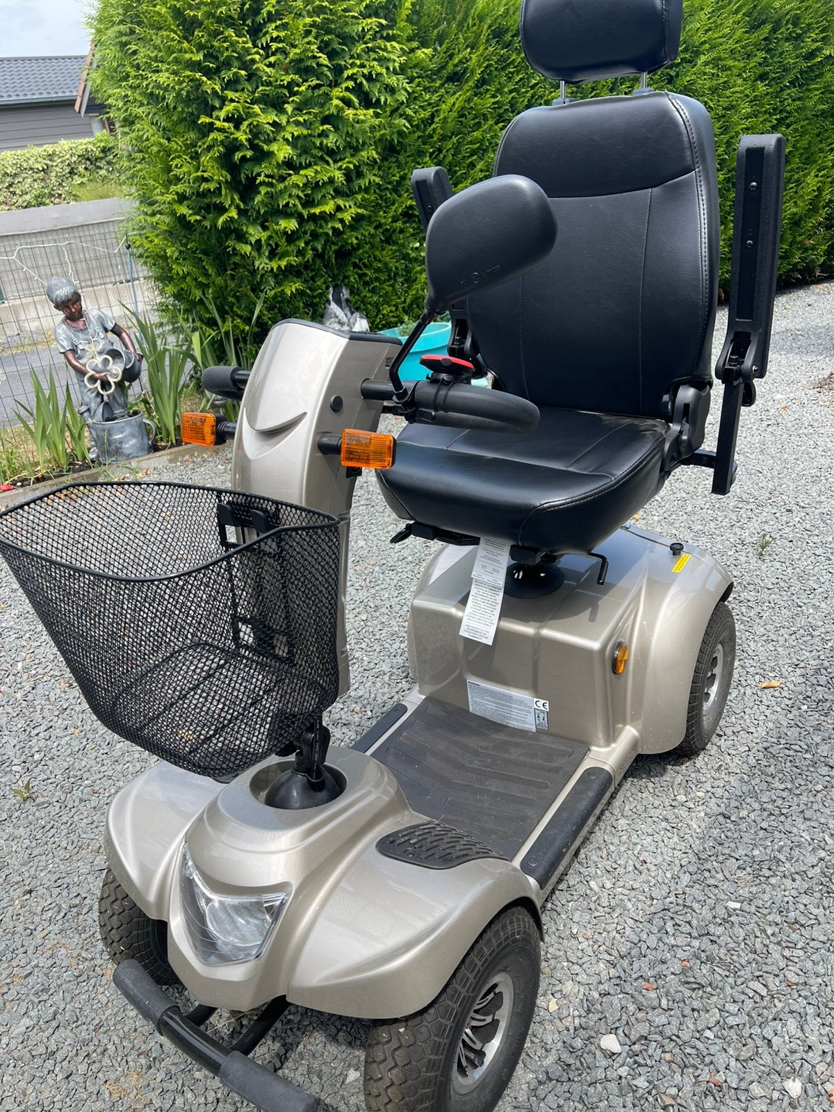 Vermeiren Ceres 4 Deluxe Scootmobiel – 1/10/2025, Divers, Voitures sans permis & Scooters pour invalides, Comme neuf, 11 à 15 km/h