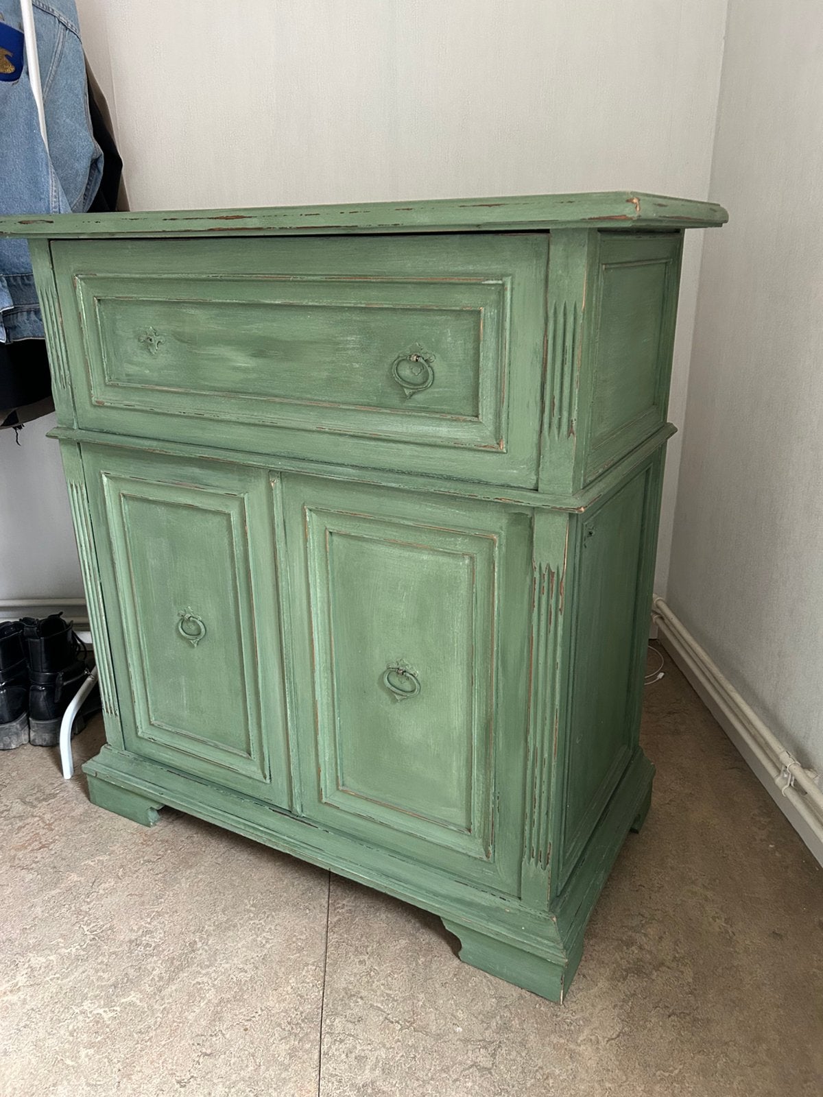 Mooie landelijke/vintage kast te koop, Enlèvement, Comme neuf