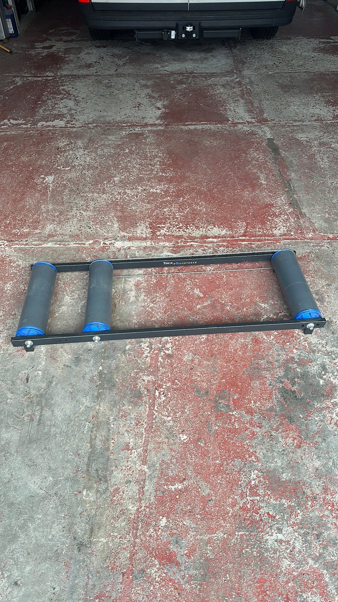 Tacx Rollertrack, Enlèvement, Utilisé