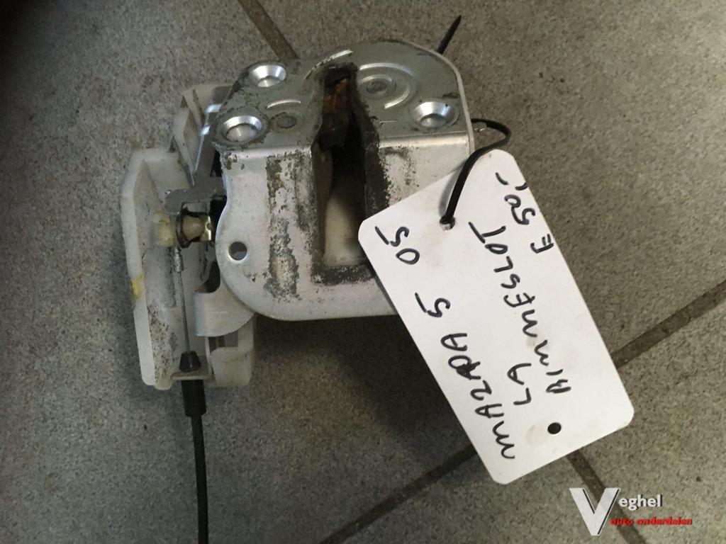Mazda 5 2005 deurslot linksachter, Gebruikt, -, -, Ophalen of Verzenden