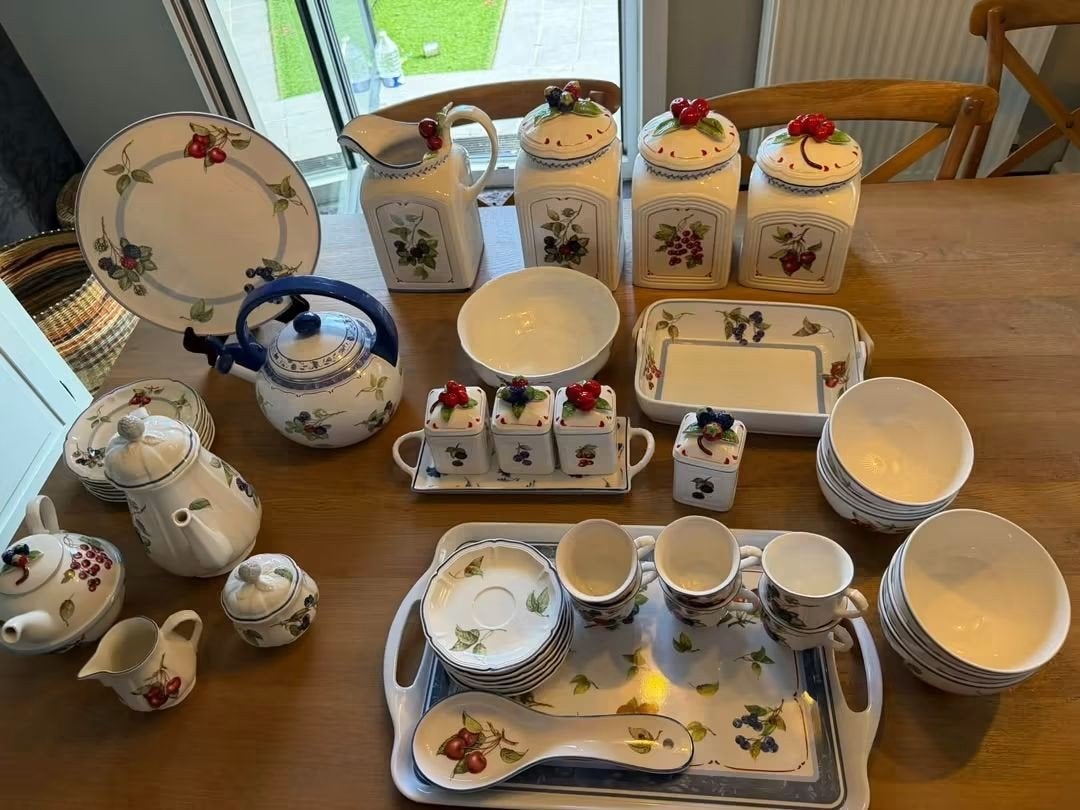 Six pièces Villeroy Boch, Enlèvement