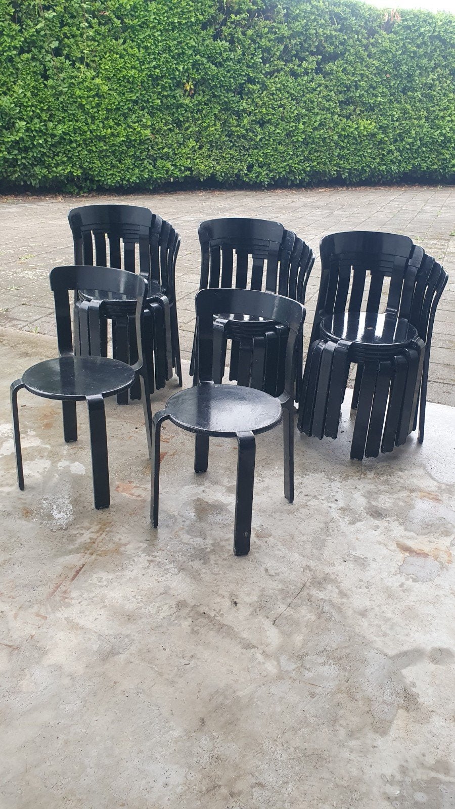 Chaise design vintage Bruno Rey Dietiker Suisse des années 7, Enlèvement