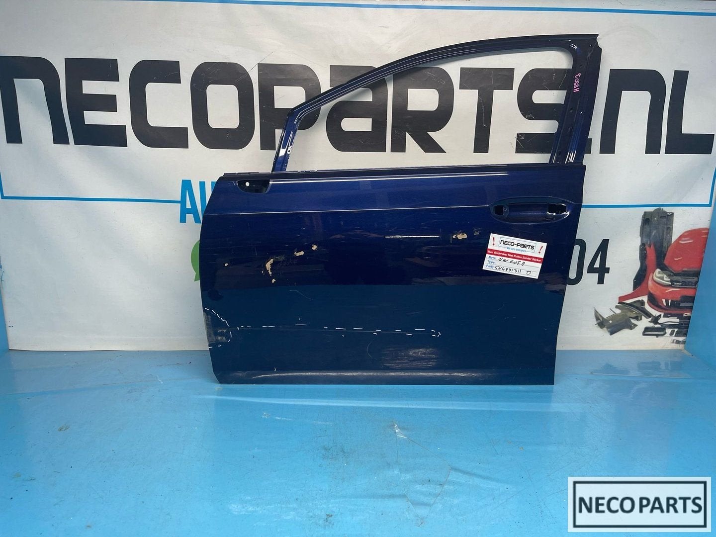 VW GOLF 8 PORTIER DEUR LINKS ORIGINEEL ALLES LEVERBAAR !!!, Gebruikt, -, Volkswagen, -