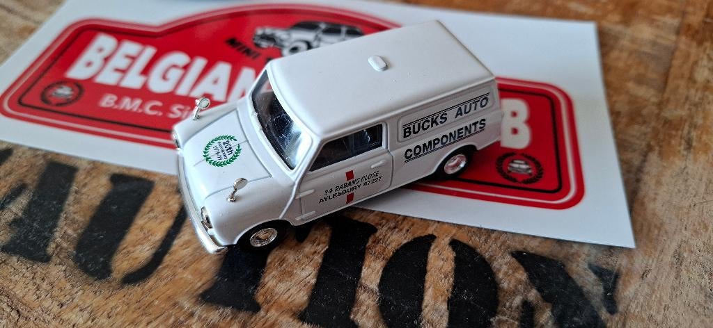 MINI Van Mk1 Austin Morris Bucks Auto'99 1/43 VANGUARDS Neuf, Hobby en Vrije tijd, Modelauto's | 1:43, Ophalen of Verzenden, Nieuw