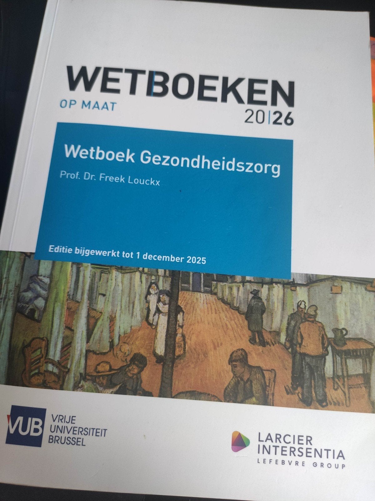 wetboek gezondheidszorg 2026, Boeken, Studieboeken en Cursussen, Ophalen of Verzenden