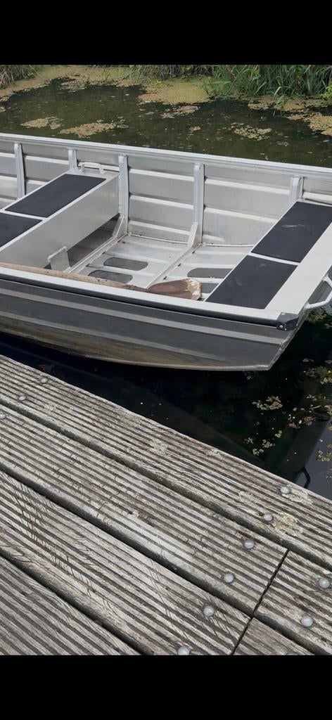 aluminium speedboot 9.9pk, Watersport en Boten, Ophalen, Zo goed als nieuw, Aluminium