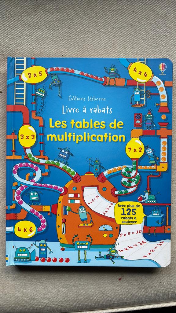 Boek om de tafels van vermenigvuldiging te leren, Boeken, Studieboeken en Cursussen, Ophalen of Verzenden, Zo goed als nieuw