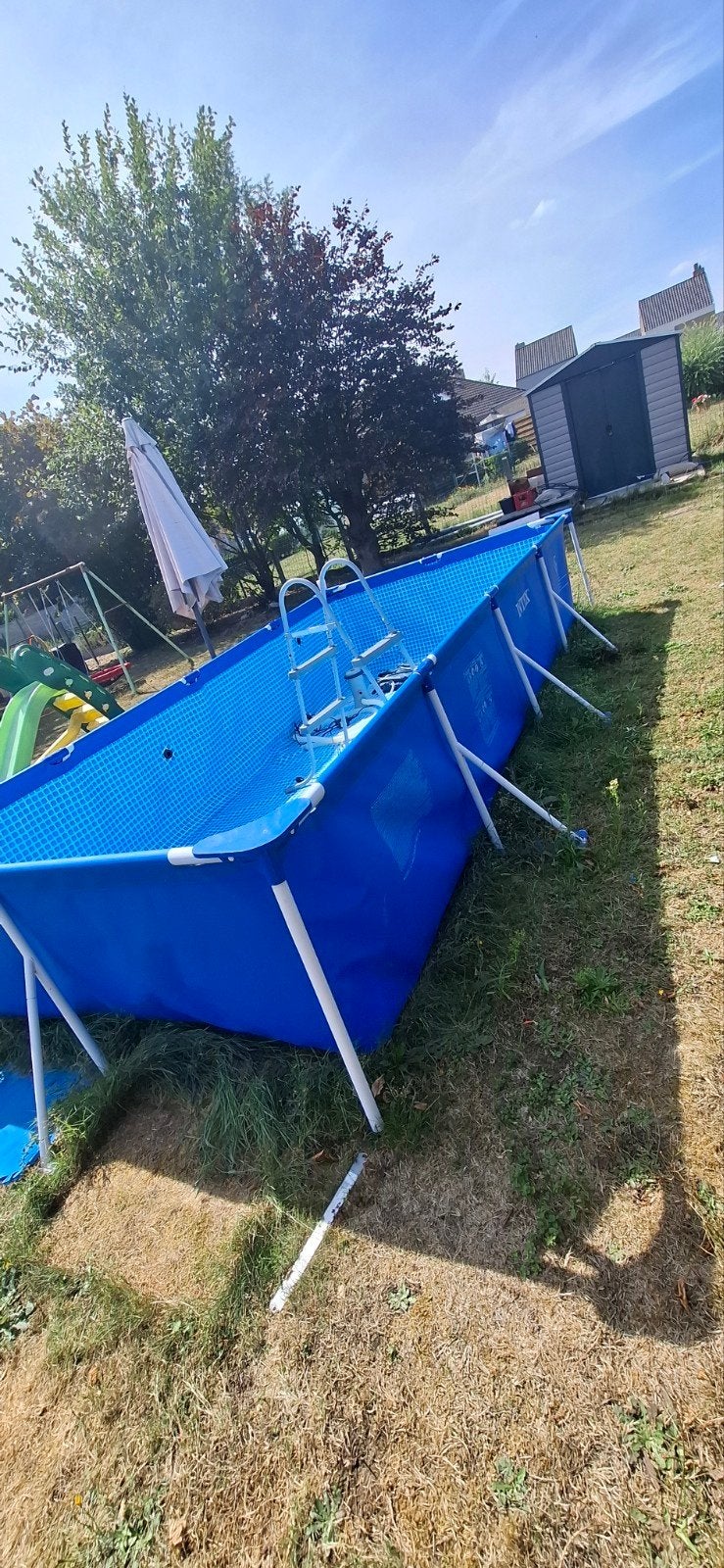 intex zwembad 4,5m x 2,2m, Tuin en Terras, Ophalen