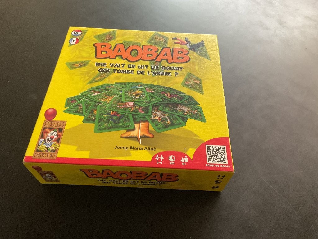 Baobab, 999 games, Een of twee spelers, Ophalen, Zo goed als nieuw, 999 games