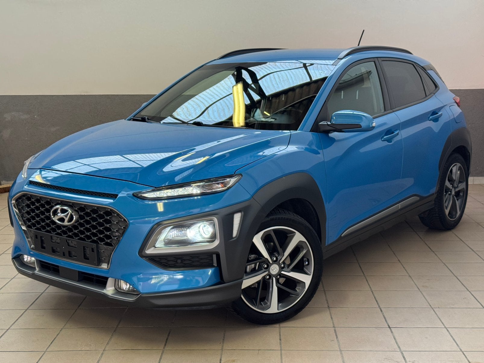 Hyundai KONA 1.0 T-GDi GARANTIE 12 MOIS LED-Xénon-Navi-Cuir-, Autos, Cuir, Achat, Euro 6, Boîte manuelle