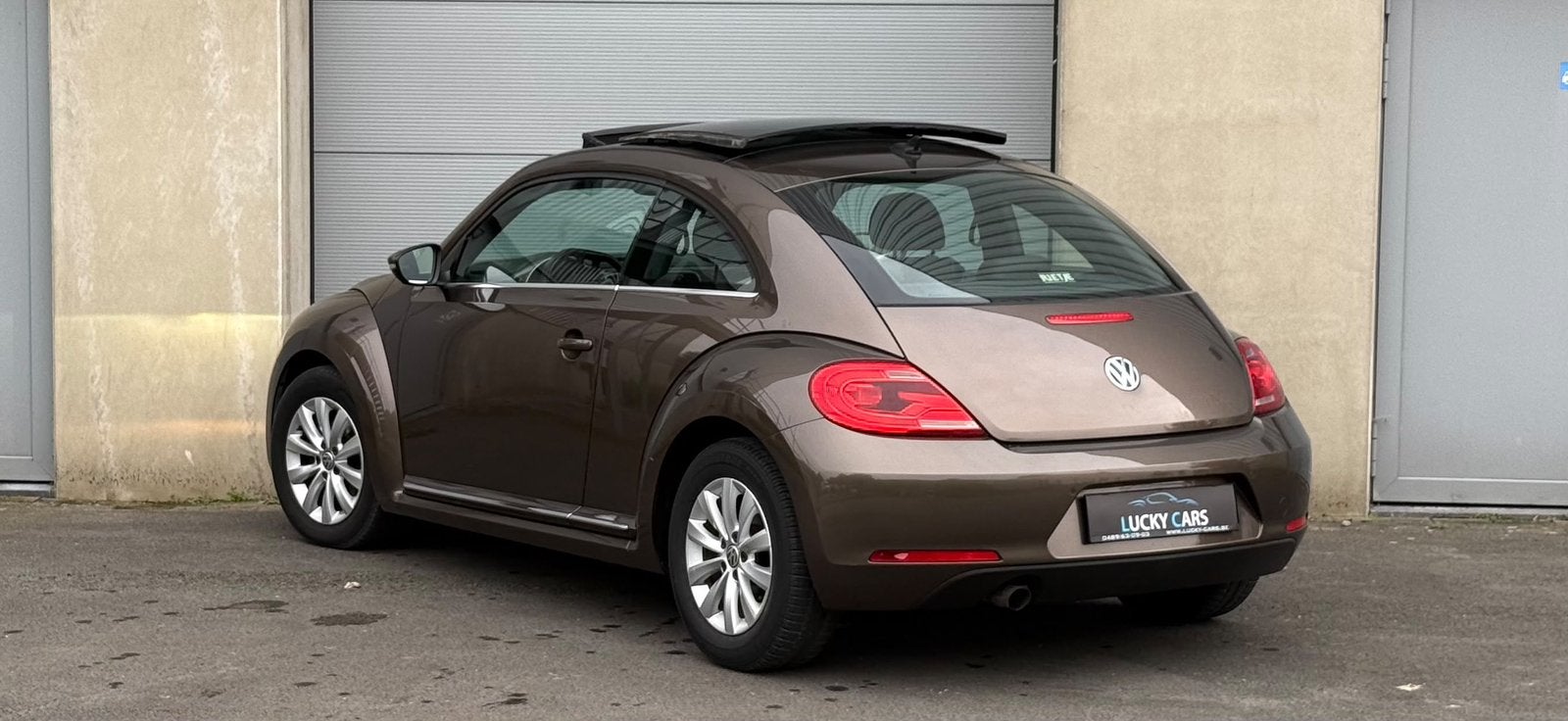 Prachtige volkswagen Beetle in goede staat + keuring, Bruin, Bedrijf, 3 deurs, Beetle (Kever)