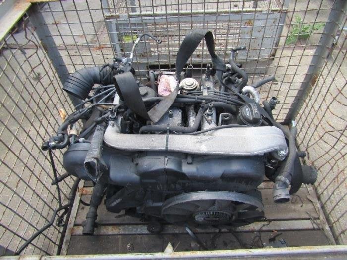 Motor van een Audi A4, Gebruikt, -, -, -
