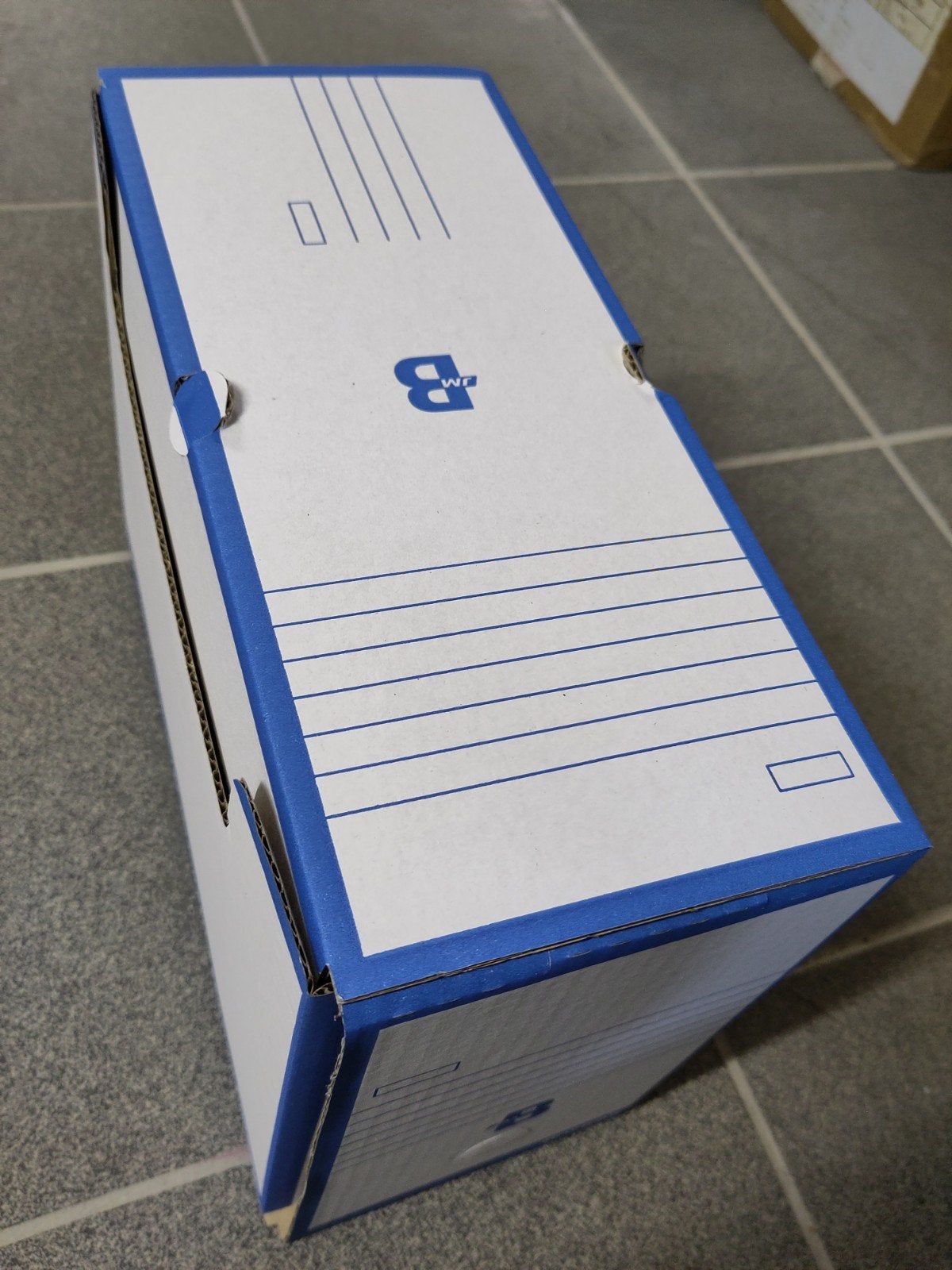 Boîtes d'archives A4 - pour travail scolaire, administration, Enlèvement, Neuf