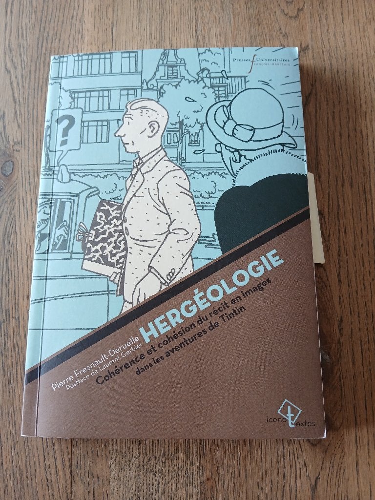 "Hergeologie" dédicacé par P Fresnault Deruelle, Enlèvement, Neuf