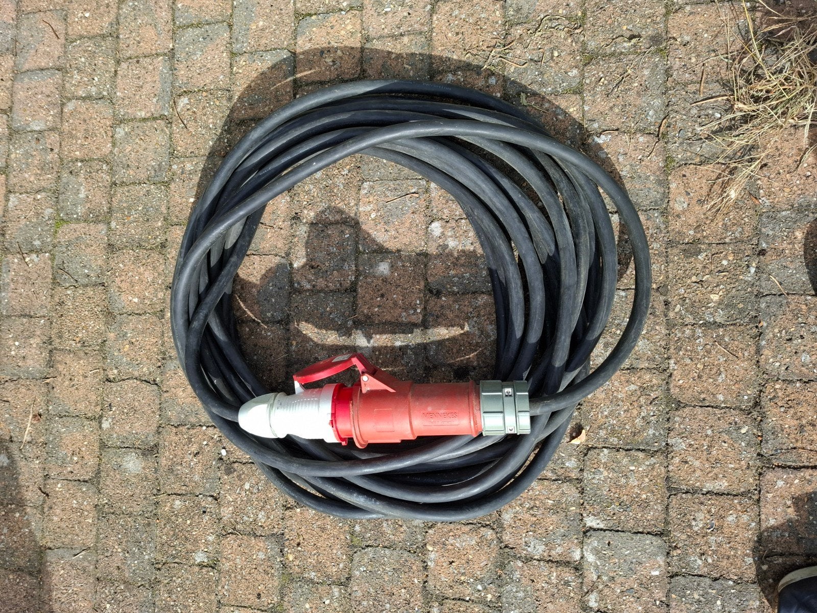 verlengsnoer, Ophalen, Stekker
