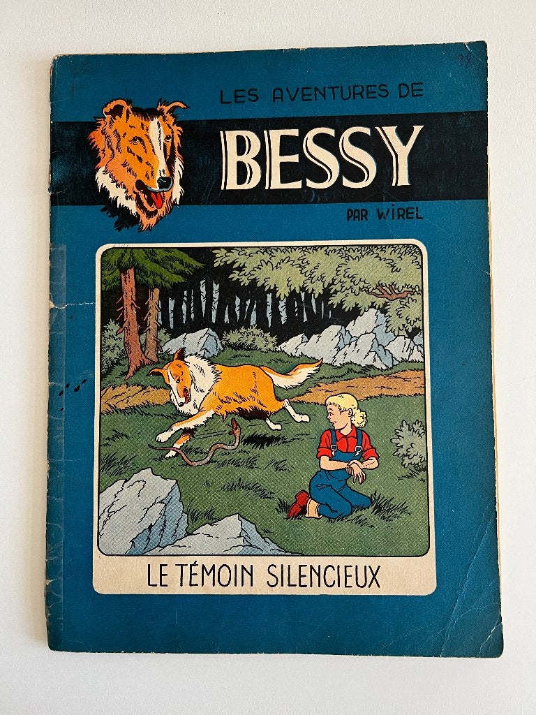 BD Bessy Le témoin silencieux, Une BD, Enlèvement ou Envoi, Utilisé, Wirel