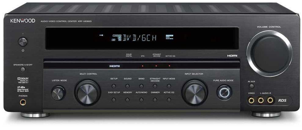 Kenwood KRF-V6300D 5.1 receiver, Ophalen, Zo goed als nieuw, 120 watt of meer