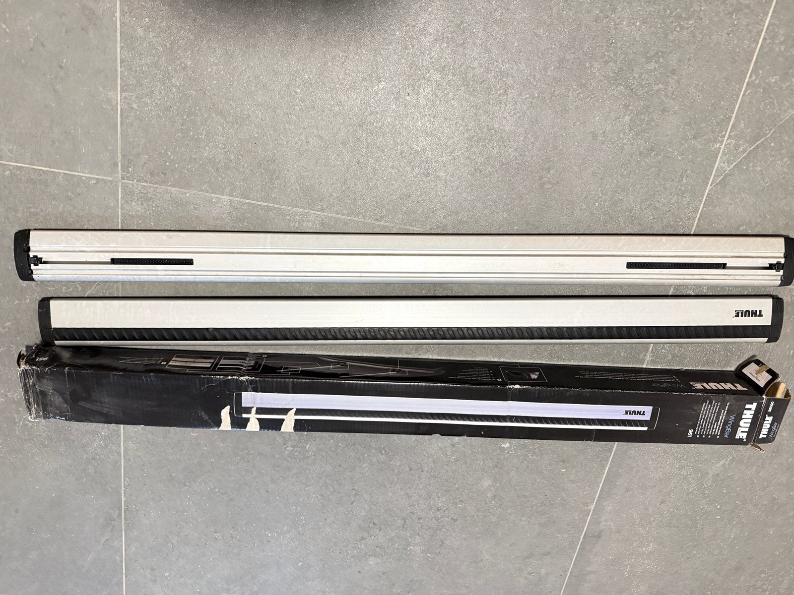Barre de toit Thule Evo 118, Enlèvement, Comme neuf