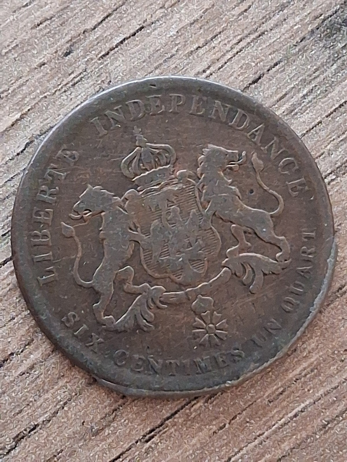 Haïti : 6 1/4 centimes, Faustin I (1850), Envoi