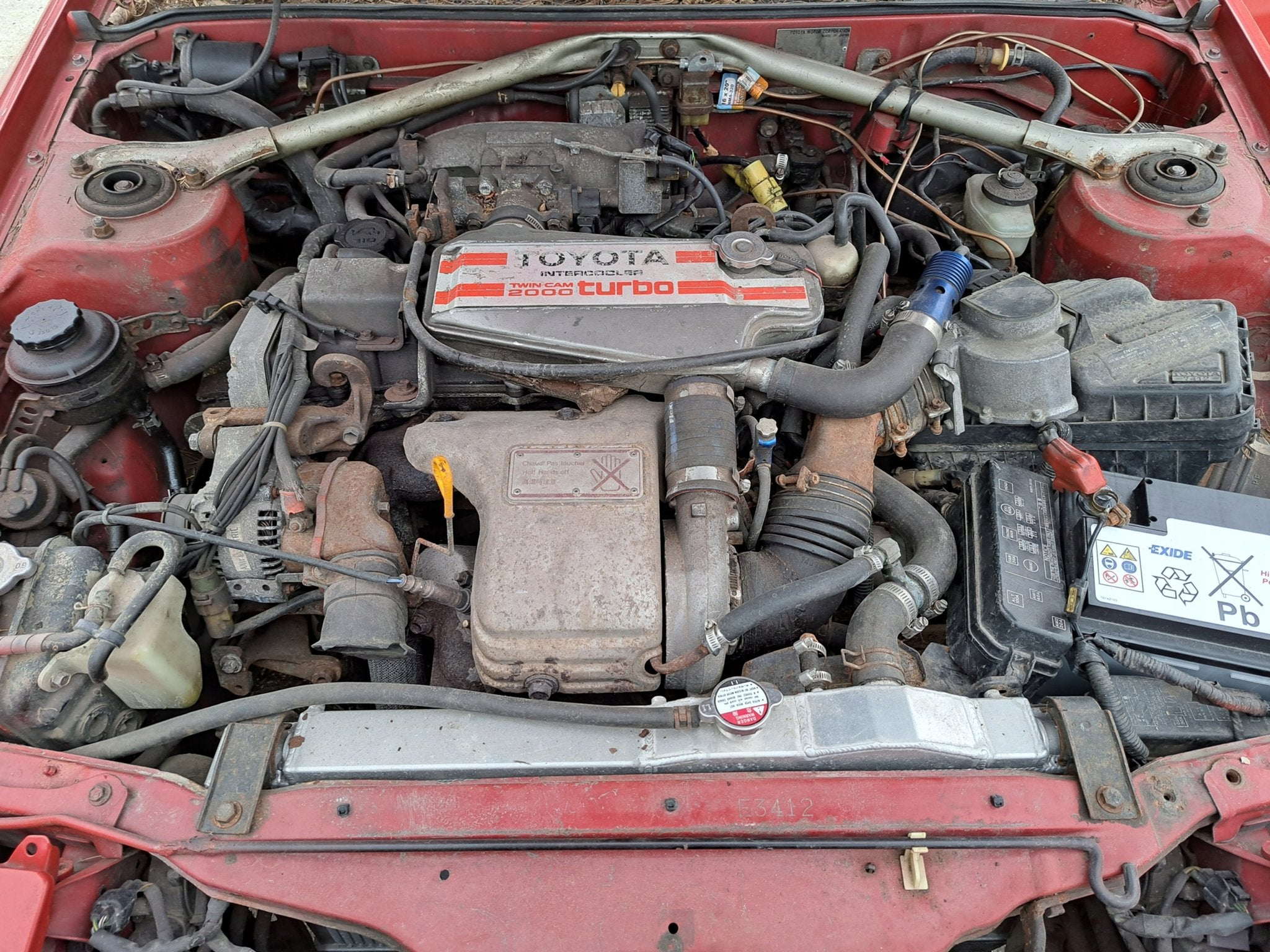 Moteur 3SGTE Complet CALDINA MR CELICA TOYOTA, Verzenden, Gebruikt, Overige automerken