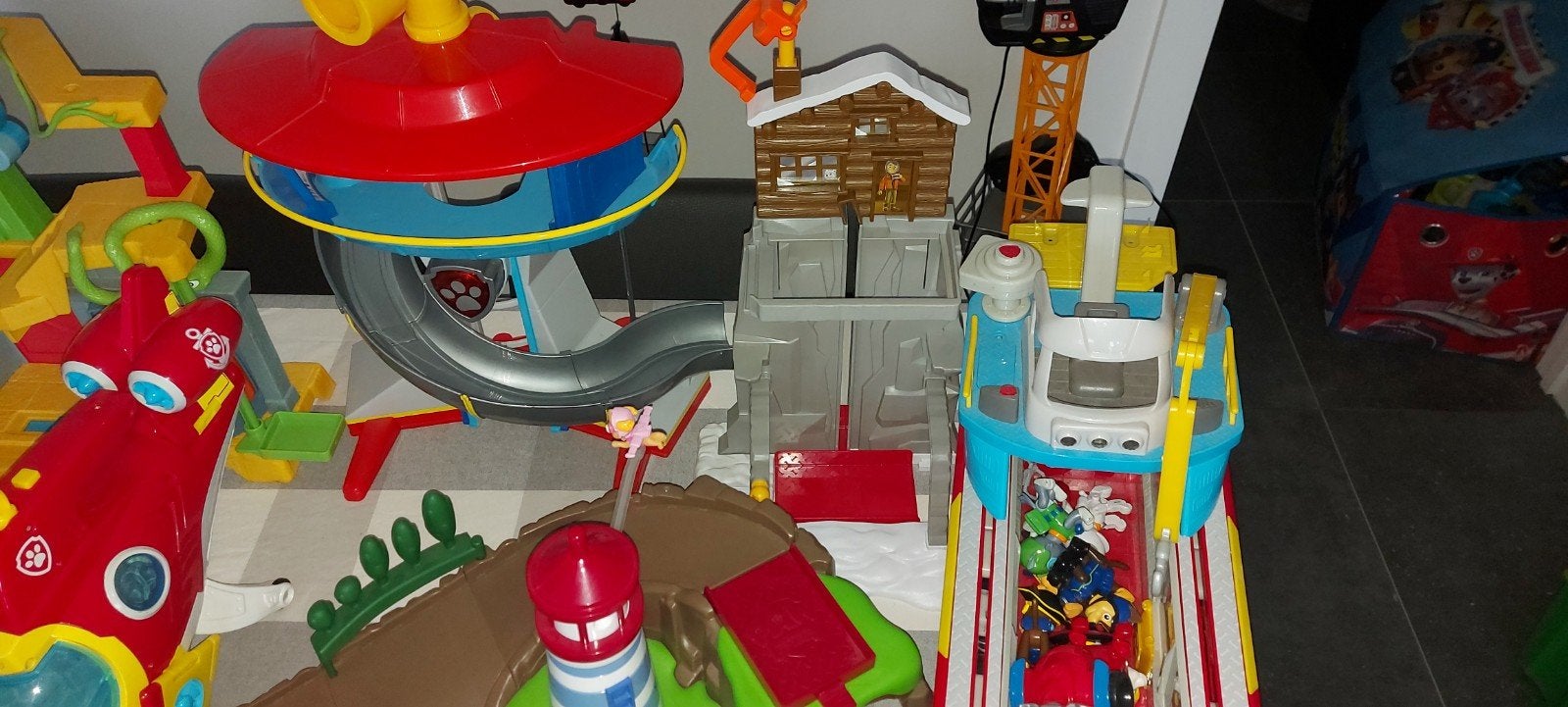 Zeer groot lot Paw Patrol, Ophalen, Zo goed als nieuw