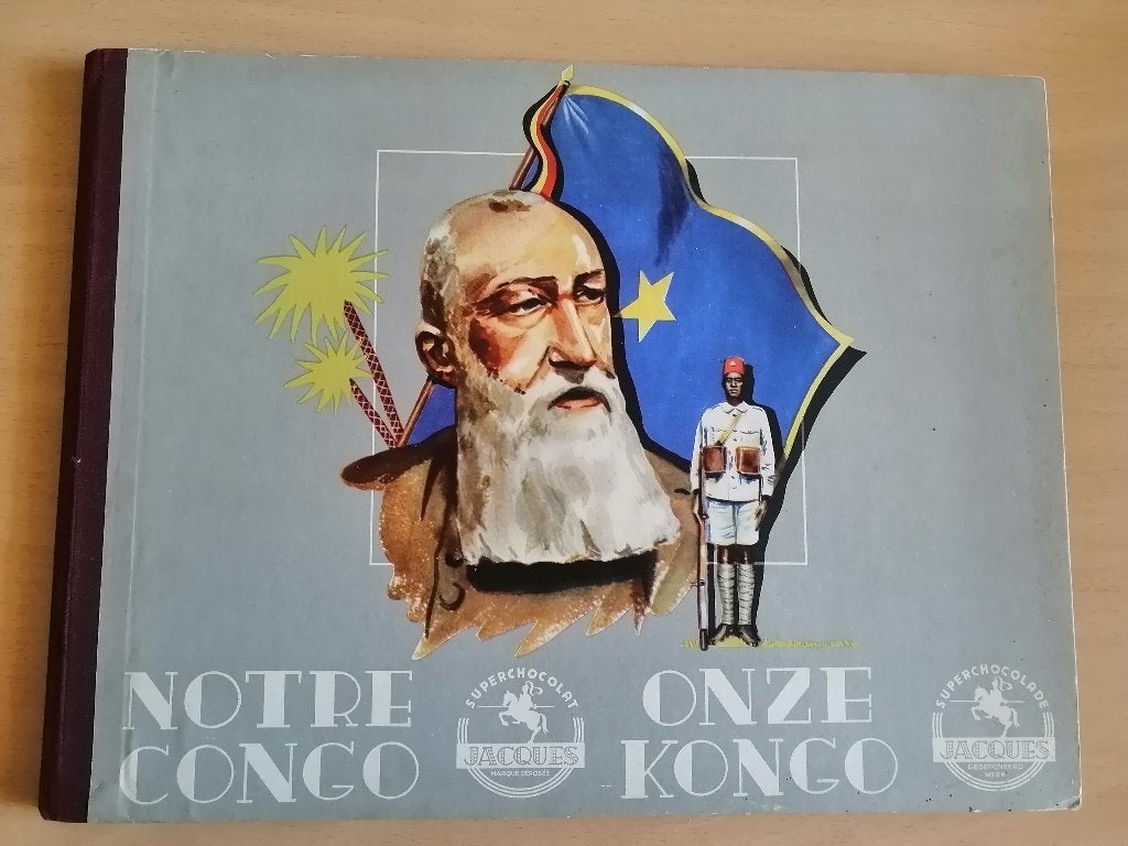 Notre Congo, album de collection de chromo E.O. 1948, Livres, Livres d'images & Albums d'images, Enlèvement ou Envoi