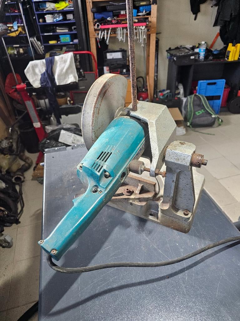 Slijpschijf afkortzaag slijpmolen, Ophalen, Gebruikt