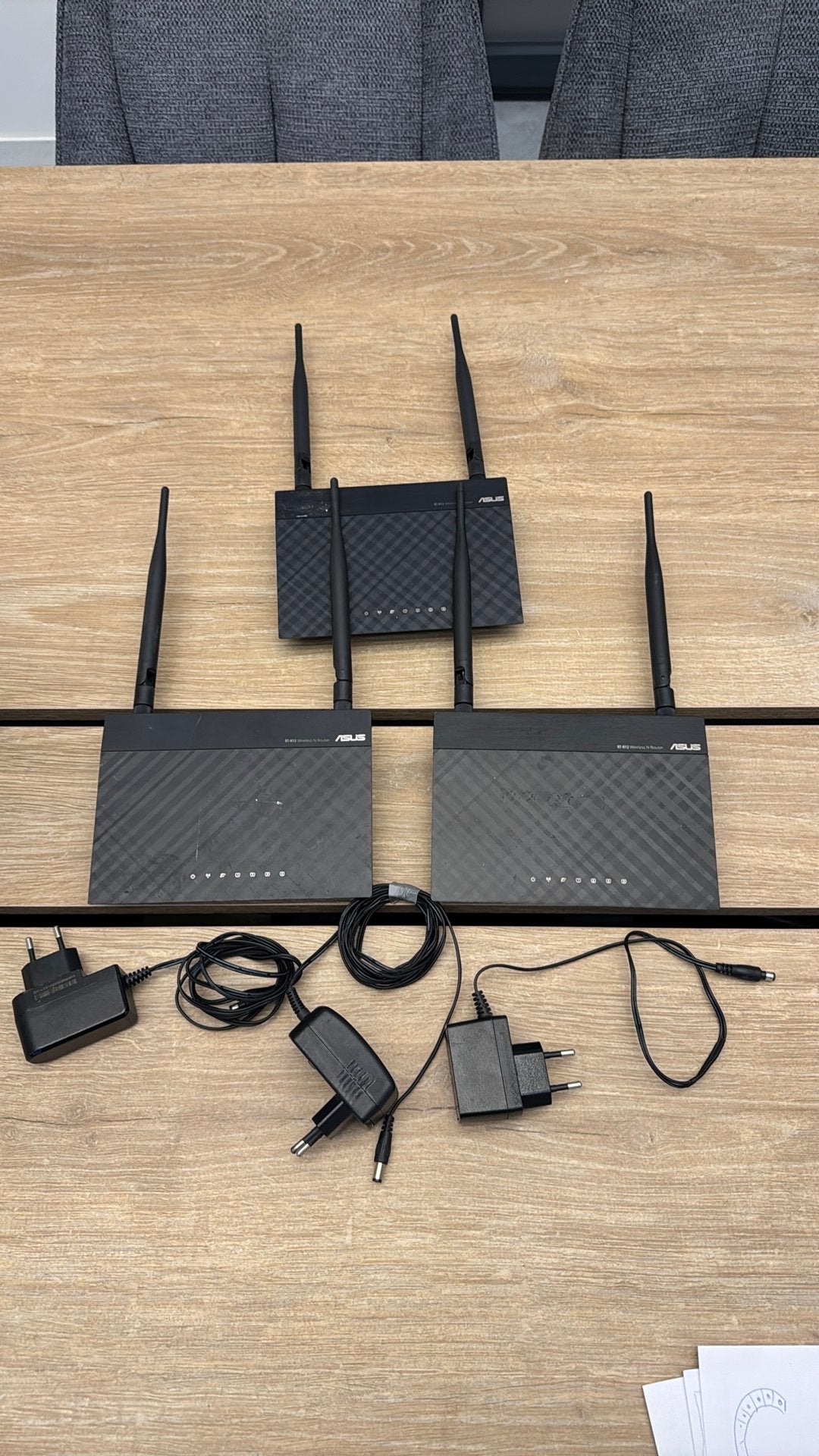 3x Asus RT-N12 router/access point, Ophalen of Verzenden, Zo goed als nieuw, Router