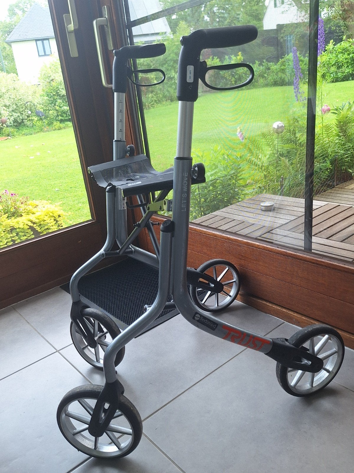 Deambulateur pliable, Ophalen, Opvouwbaar