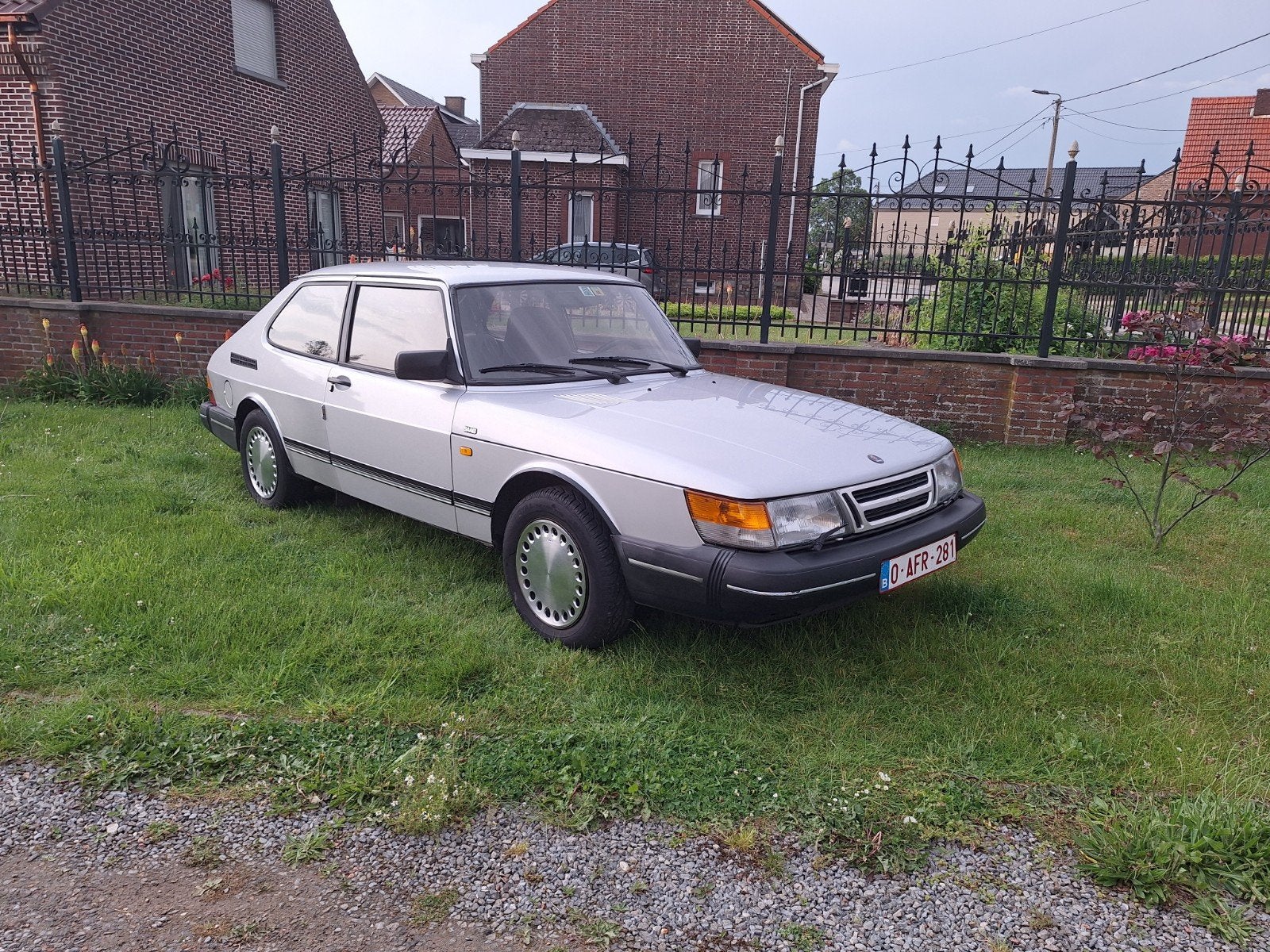Saab 900i coupé, Autos, Argent ou Gris, Achat, Boîte manuelle, Saab 900