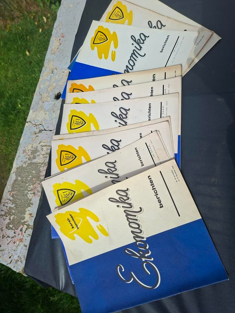Uitgave Ekonomika studenteclub Leuven en  - jaren '50 en '60, Ophalen of Verzenden