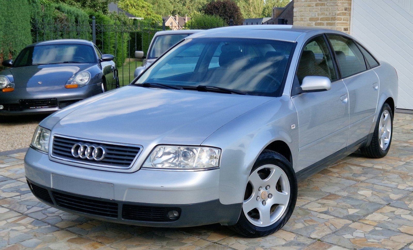 Audi a6 1.8benzine 5V airco/leder zeer net, Autos, Achat, Radio, Bleu, Particulier