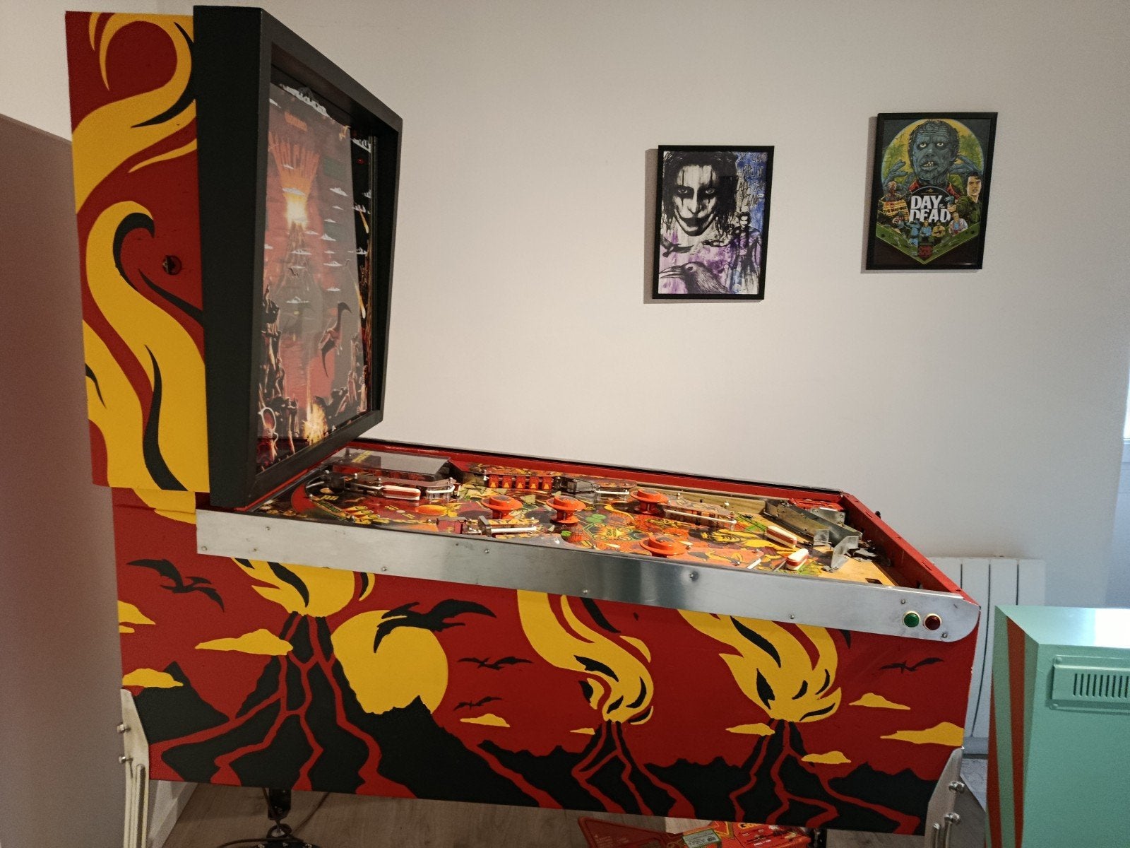 flipper Gottlieb volcano, Collections, Flipper (jeu), Enlèvement, Électronique, Gottlieb