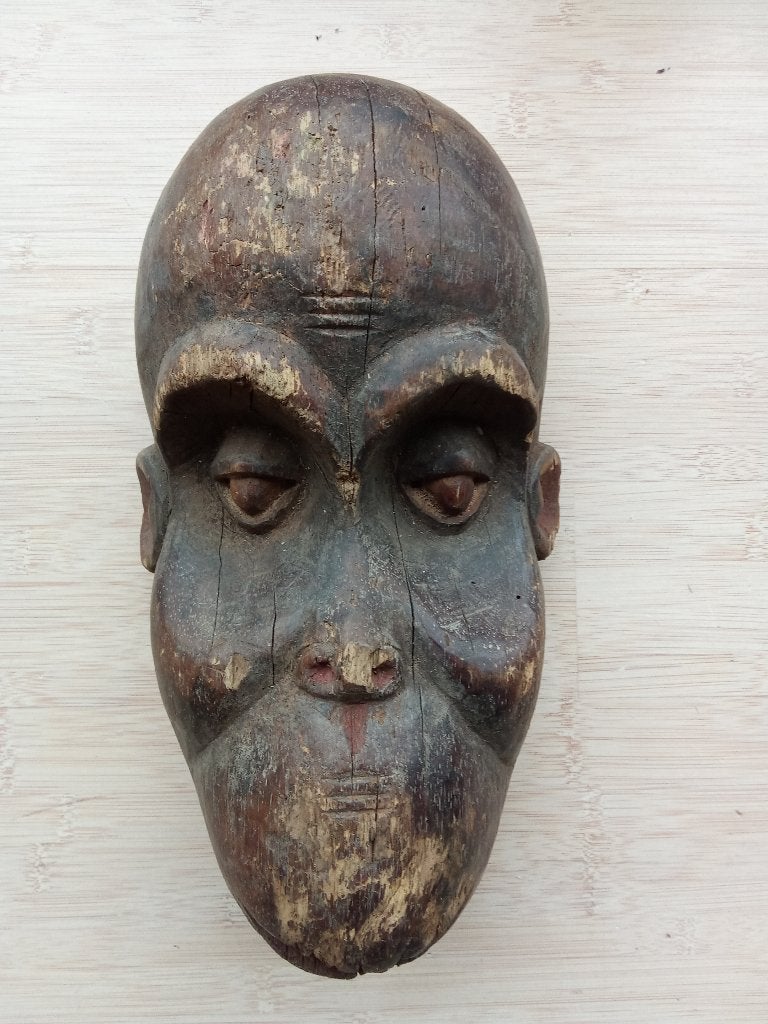 Afrikaanse maskers de Songye groep Congo - Kinshasa (4)., Afrique, Bois, Enlèvement ou Envoi, Fait main