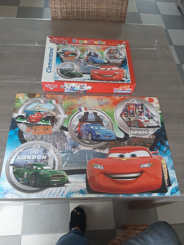 Puzzel cars 104 stuks, Enlèvement