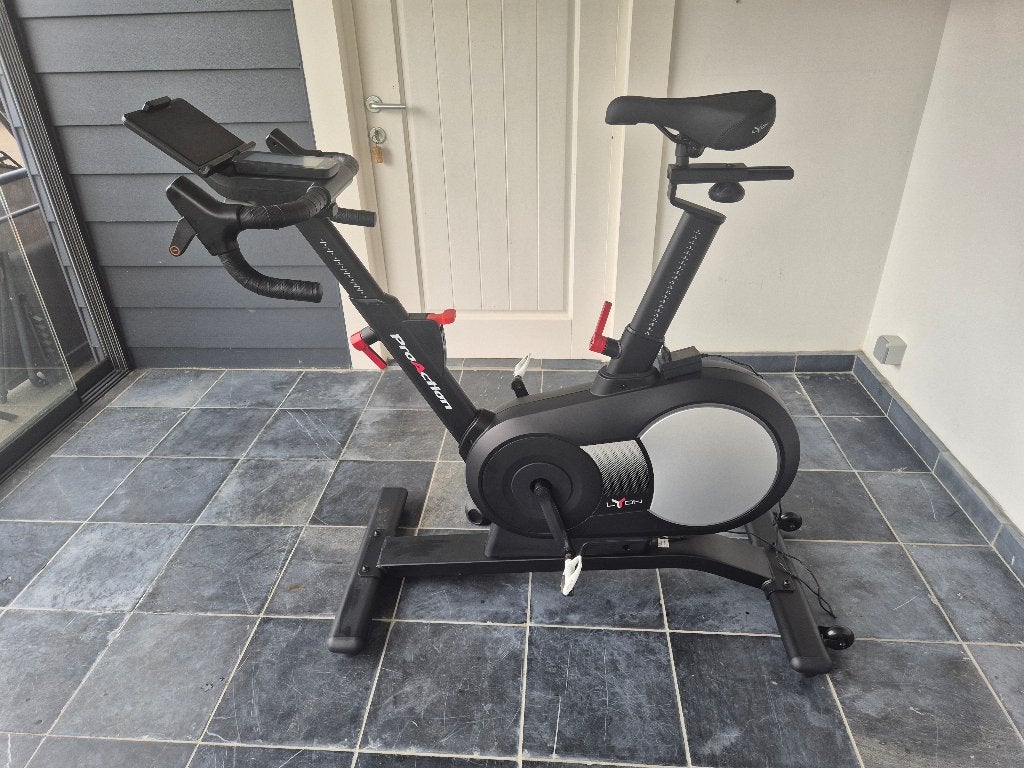 Spinningfiets, Ophalen, Zo goed als nieuw, Aluminium, Spinningfiets