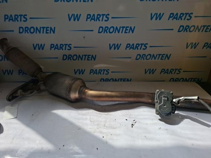 Tube avant + catalyseur d'un Volkswagen Caddy, Volkswagen, -, 3 mois de garantie, Utilisé